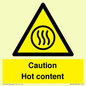 WK12642: Caution Hot content