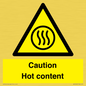 WK12642: Caution Hot content