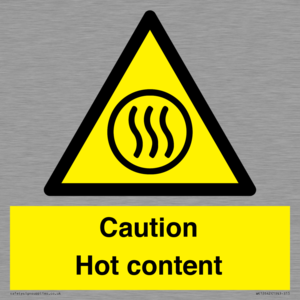 WK12642: Caution Hot content