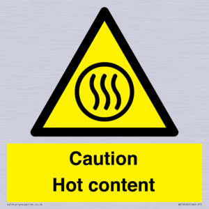 WK12642: Caution Hot content