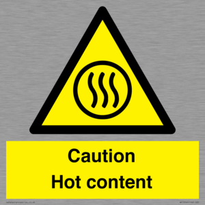 WK12642: Caution Hot content