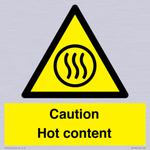 WK12642: Caution Hot content