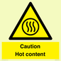 WK12642: Caution Hot content