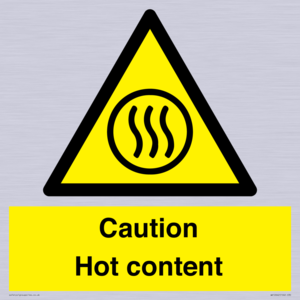 WK12642: Caution Hot content