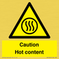 WK12642: Caution Hot content