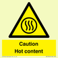 WK12642: Caution Hot content