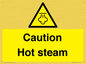 WK12644: Caution Hot steam