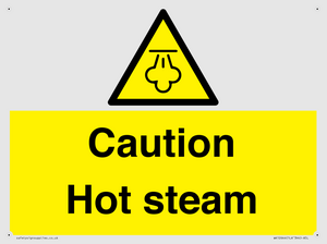 WK12644: Caution Hot steam