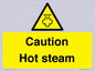 WK12644: Caution Hot steam