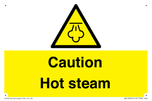 WK12644: Caution Hot steam