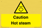 WK12644: Caution Hot steam