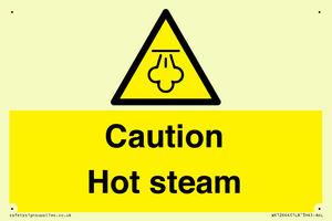 WK12644: Caution Hot steam