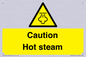 WK12644: Caution Hot steam