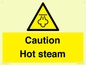 WK12644: Caution Hot steam