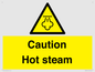 WK12644: Caution Hot steam