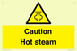 WK12644: Caution Hot steam