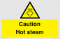 WK12644: Caution Hot steam