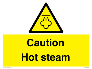 WK12644: Caution Hot steam