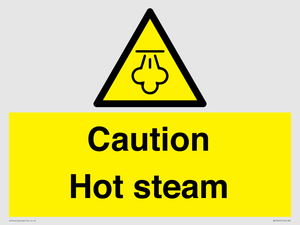 WK12644: Caution Hot steam