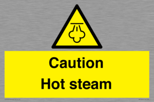 WK12644: Caution Hot steam