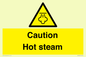 WK12644: Caution Hot steam