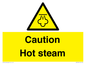 WK12644: Caution Hot steam