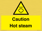 WK12644: Caution Hot steam