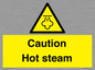 WK12644: Caution Hot steam