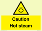 WK12644: Caution Hot steam