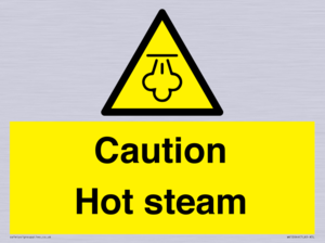 WK12644: Caution Hot steam