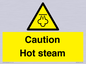 WK12644: Caution Hot steam