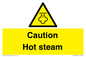 WK12644: Caution Hot steam