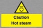 WK12644: Caution Hot steam