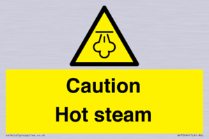 WK12644: Caution Hot steam