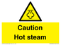 WK12644: Caution Hot steam