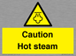 WK12644: Caution Hot steam