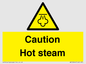 WK12644: Caution Hot steam