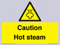 WK12644: Caution Hot steam