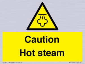 WK12644: Caution Hot steam