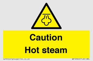 WK12644: Caution Hot steam