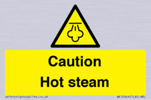 WK12644: Caution Hot steam