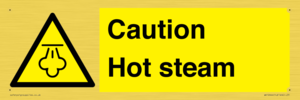 WK12644: Caution Hot steam