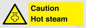 WK12644: Caution Hot steam