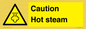 WK12644: Caution Hot steam