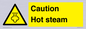 WK12644: Caution Hot steam