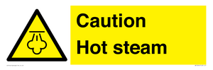 WK12644: Caution Hot steam