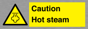 WK12644: Caution Hot steam