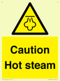 WK12644: Caution Hot steam