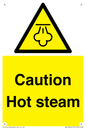 WK12644: Caution Hot steam