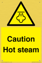 WK12644: Caution Hot steam